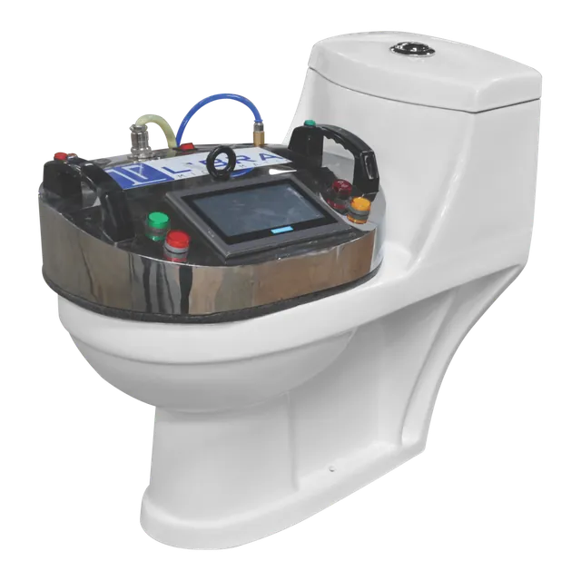 One Piece Tested By Vacuum Machine cistern