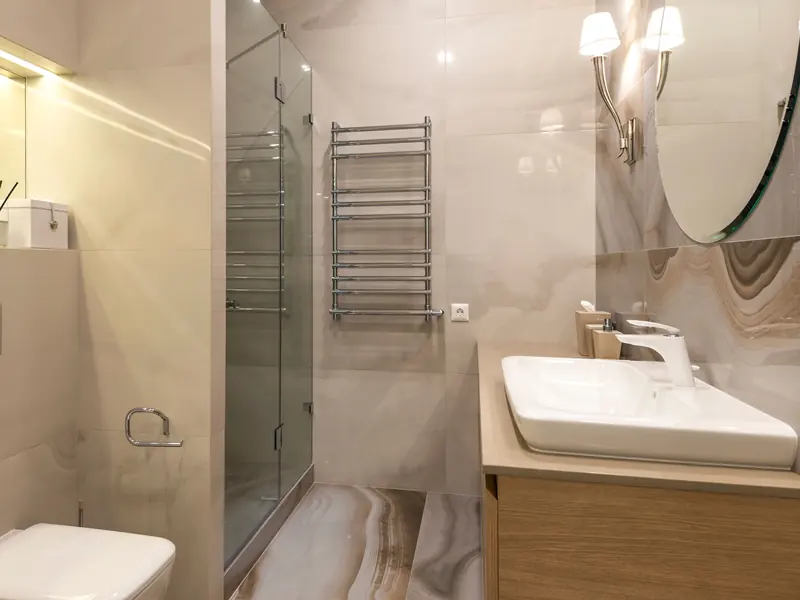 300 × 450 mm tiles in an interior setting